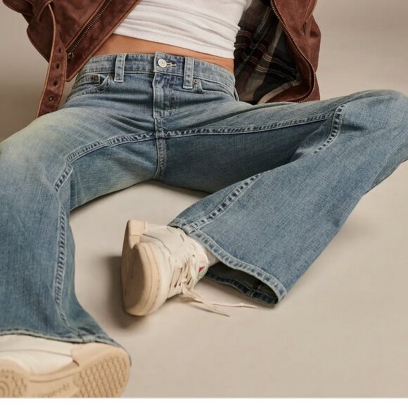 Lucky Brand lowrise bootleg jeans (32, classic blue) - Picture 10 of 11